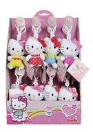 Maskotki i pluszaki - Hello Kitty pluszowe breloczki, 4 rodzaje - miniaturka - grafika 1
