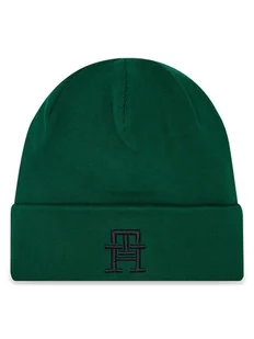 Tommy Hilfiger Czapka New Prep AM0AM11040 Zielony - Czapki męskie - miniaturka - grafika 1