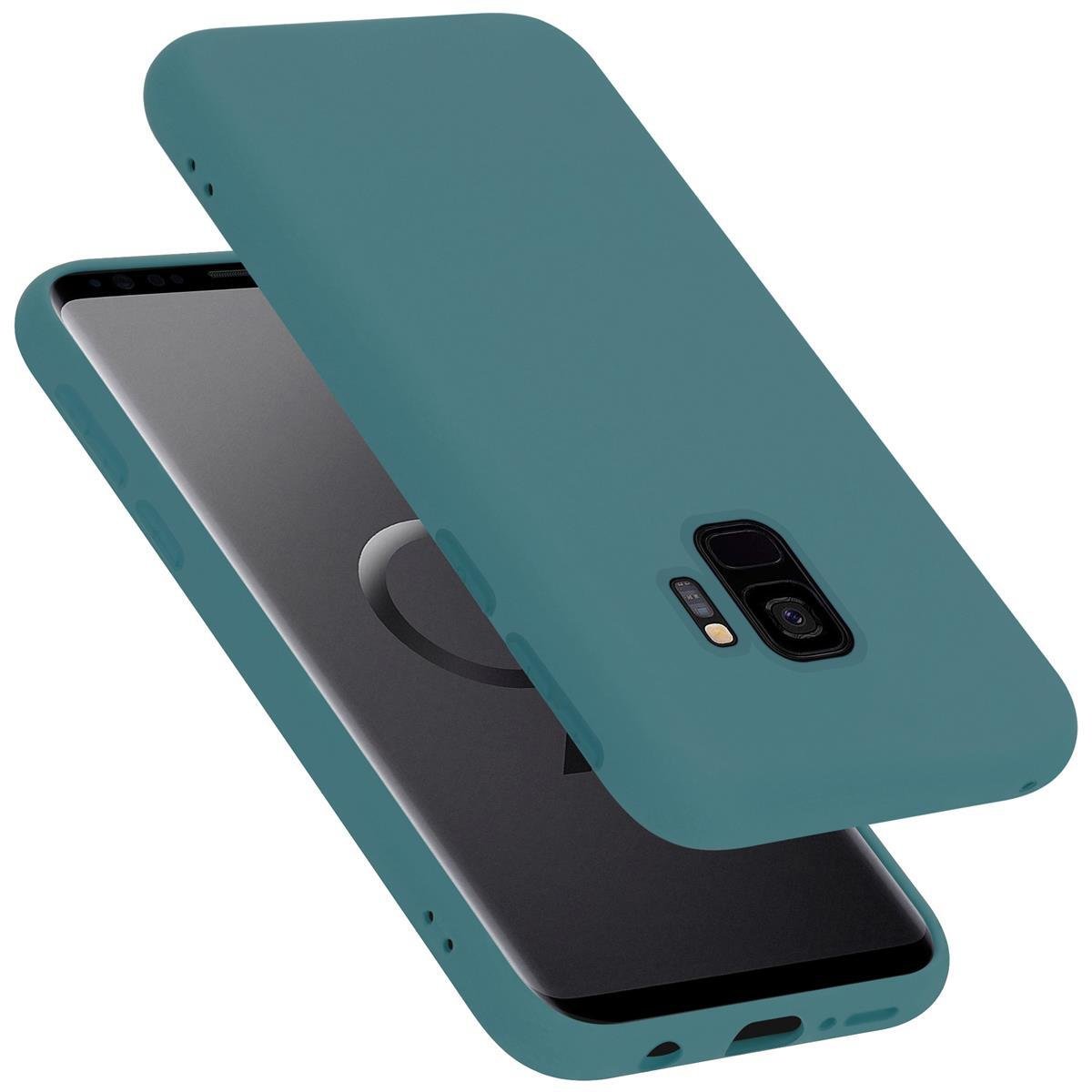 Etui ochronne Cadorabo do Samsung Galaxy S9 w kolorze zielonym Etui na telefon komórkowy Pokrowiec TPU Etui
