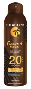 Kolastyna Sun Coconut Paradise SPF20 - Suchy Olejek do opalania 150 ml - Balsamy i kremy do opalania - miniaturka - grafika 1