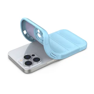 Magic Shield Case etui do iPhone 13 Pro elastyczny pancerny pokrowiec jasnoniebieski - Etui i futerały do telefonów - miniaturka - grafika 4