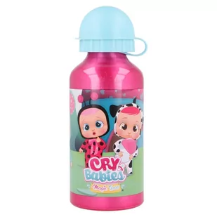 Bidon aluminiowy CRY BABIES 400ml - Bidony dla dzieci - miniaturka - grafika 1