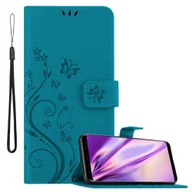 Etui i futerały do telefonów - Cadorabo pokrowiec na Samsung Galaxy S8 PLUS pokrowiec ochronny w kolorze niebieskim pokrowiec ochronny pokrowiec na telefon komórkowy etui w kwiaty etui w kwiaty - miniaturka - grafika 1