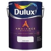 Farby wewnętrzne - Dulux Farba ceramiczna AMBIANCE CERAMIC Pure White 5 l - miniaturka - grafika 1