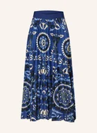 Spódnice - Miss Lagotte Spódnica Plisowana blau - miniaturka - grafika 1