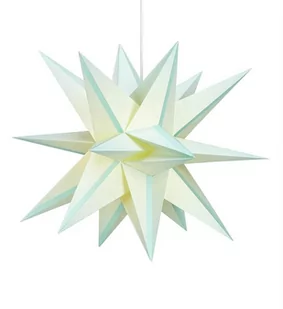 Markslojd 704461 - Dekoracja świąteczna SKILLINGE 1xE14/25W/230V biały/niebieski 50 cm - Ozdoby bożonarodzeniowe - miniaturka - grafika 1