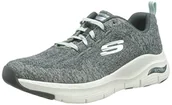 Trampki damskie - Skechers Damskie tenisówki Arch Fit, szałwia, 5,5 UK - miniaturka - grafika 1
