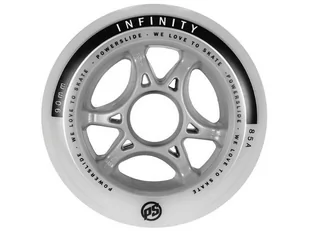 Powerslide rolki infinity II 4-Pack, biały, 90 MM, 905222 905222_Weiß_90mm - Akcesoria do skatingu - miniaturka - grafika 1