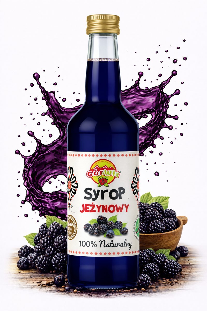 Syrop jeżynowy 500 ml