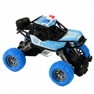 Samochody i pojazdy dla dzieci - SAMOCHÓD TERENOWY POLICJA RESORAK MONSTER TRUCK RADIOWÓZ RÓŻNE KOLORY - miniaturka - grafika 1