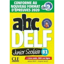 Cle international ABC DELF B1 junior scolaire książka + DVD + zawartość online 2ed /2020/ - Książki do nauki języka francuskiego - miniaturka - grafika 1