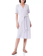 Sukienki - PIECES Women's PCOLIVIA SS sukienka NOOS BC Midi, fioletowa, M - miniaturka - grafika 1