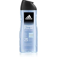 Żele pod prysznic dla mężczyzn - Adidas Dynamic Pulse Żel do mycia 3w1 dla mężczyzn 400ml - miniaturka - grafika 1