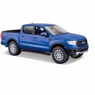 Kolekcjonerskie modele pojazdów - Model kompozytowy Ford Ranger 2019 1/27 niebieski Maisto - miniaturka - grafika 1