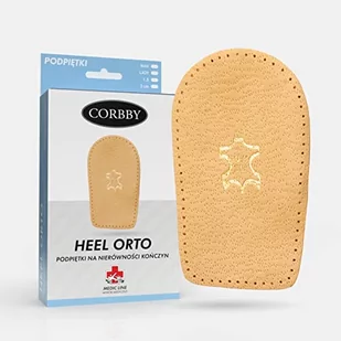 Dwuwarstwowe podpiętki skórzane podwyższające 2 cm r. 40-46 - Akcesoria obuwnicze - miniaturka - grafika 1