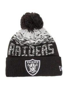 New Era Czapka Nfl Sport Knit Cuff 12122720 Czarny - Czapki damskie - miniaturka - grafika 1