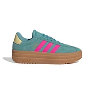 Półbuty damskie - Damskie Buty ADIDAS VL COURT BOLD JQ5634 – Zielony - miniaturka - grafika 1