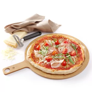 Deska łopatka do pizzy do serwowania krojenia okrągła śr. 305 mm - Hendi 505533 - Akcesoria gastronomiczne - miniaturka - grafika 2