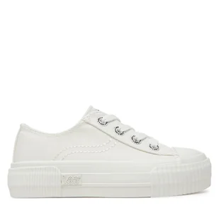 Trampki Lee LEE-ISLA C LOW JR 50251058.71G Biały - Buty dla chłopców - miniaturka - grafika 1
