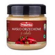 Słodkie kremy i masła - Primavika Masło orzechowe z chili 185g Primavika 1879 - miniaturka - grafika 1