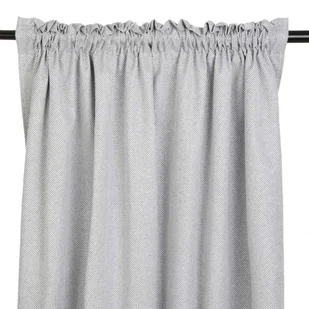 HOMLA Zasłona ASTOR zaciemniająca szara 140x250 cm - Zasłony - miniaturka - grafika 1