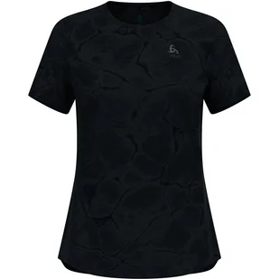 Koszulka damska Odlo ZEROWEIGHT ENGINEERED CHILL-TEC T-shirt crew neck s/s - Koszulki sportowe damskie - miniaturka - grafika 1