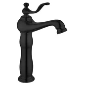 Baterie umywalkowe - Mexen Vela bateria umywalkowa wysoka, czarna - 744510-70 - miniaturka - grafika 1