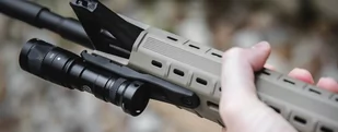Magpul - Uchwyt na latarkę M-LOK® Extended Cantilever Scout Mount - MAG935-BLK - Osprzęt do wiatrówek - miniaturka - grafika 4