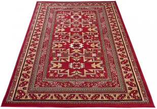 Rustykalny dywan w odcieniach czerwieni S0-H04 - Dywany Rustykalny dywan w odcieniach czerwieni S0-H04 - Dywany - miniaturka - grafika 1