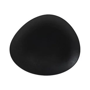 Secret de Gourmet Talerz deserowy GALET 23 cm kolor czarny 154476B - Talerze - miniaturka - grafika 1
