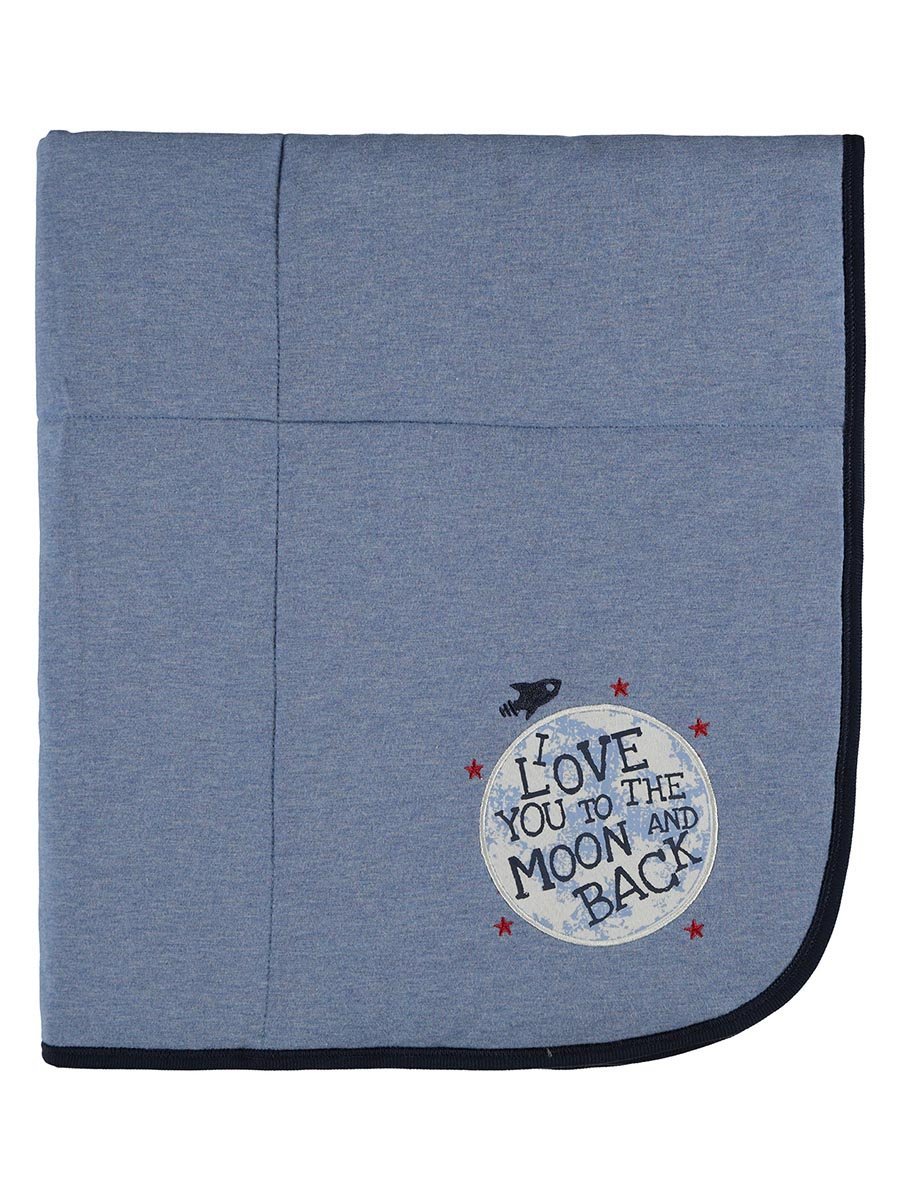 Niemowlęcy kocyk niebieski Kanz r.ONESIZE