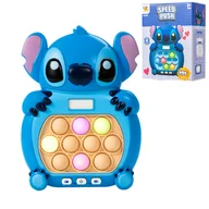 Zabawki interaktywne dla dzieci - Gra POP IT ANGEL LILO STICH elektroniczna zabawka zręcznościowa POPIT róż - miniaturka - grafika 1
