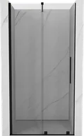 Ścianki i drzwi prysznicowe - Mexen Velar drzwi prysznicowe rozsuwane 120 cm, transparent, czarne - 871-120-000-01-70 - miniaturka - grafika 1