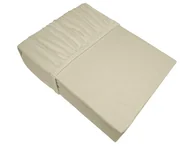 Prześcieradła - Prześcieradło jersey 120x200 kość słoniowa z gumką Bielbaw - miniaturka - grafika 1