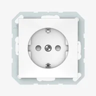 Gniazdka elektryczne - SOCKET WHITE RP16-002-22 QR1000 - miniaturka - grafika 1
