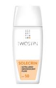 Podkłady do twarzy - Iwostin Solecrin - Ultra lekki fluid SPF50+ 40ml - miniaturka - grafika 1