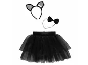 Dodatki do strojów karnawałowych - Zestaw Kot - miniaturka - grafika 1