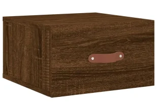 Szafka nocna w kolorze brązowy dąb F3-T18 - Szafki nocne Szafka nocna w kolorze brązowy dąb F3-T18 - Szafki nocne - miniaturka - grafika 1