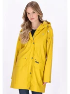 Kurtki i kamizelki sportowe damskie - Schmuddelwedda Płaszcz przeciwdeszczowy w kolorze żółtym - miniaturka - grafika 1