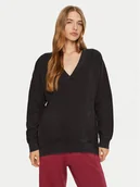 Bluzy damskie - Champion Bluza 117636 Czarny Oversize - miniaturka - grafika 1