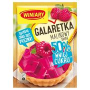 Dodatki do ciast w proszku - Winiary Galaretka malinowy smak 39 g - miniaturka - grafika 1