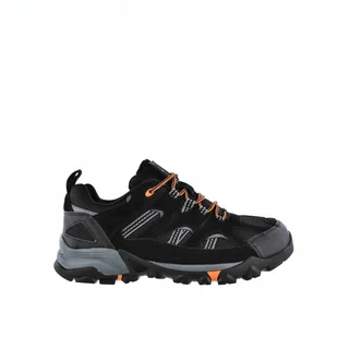 Męskie sneakersy czarne Big Star Shoes KK174062 - Buty trekkingowe męskie - miniaturka - grafika 1