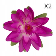 Sztuczne kwiaty - 2 szt. SZTUCZNA LILIA dekoracyjna fioletowa - miniaturka - grafika 1