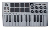 Instrumenty klawiszowe - Klawiatura Sterująca Akai Mpk Mini Mk3 Oled Usb - miniaturka - grafika 1