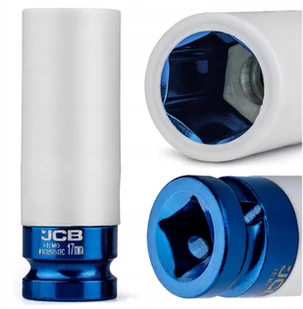 JCB Nasadka głęboka do alufelg z tuleją zabezpieczającą 17mm 1/2" - Klucze i nasadki - miniaturka - grafika 1