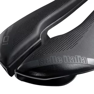 Selle ITALIA Siodło ITALIA SP-01 BOOST KIT CARBONIO SUPERFLOW S (id match - S3) carbon/keramic 7x9, fibra-tek, 163g czarne (NEW) A-SIT-067A801ICA001 - Siodełka rowerowe i akcesoria - miniaturka - grafika 1
