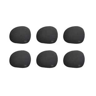 Podkładki silikonowe pod szklanki RAW czarne zestaw 6 sztuk black AIDA DENMARK - Obrusy i serwetki - miniaturka - grafika 1