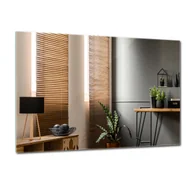 Lustra - Duże Lustro Łazienkowe Glamour Bez Ramy 100x70 cm - miniaturka - grafika 1