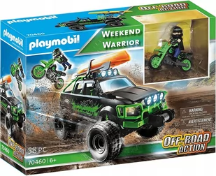Playmobil WEEKEND WARRIOR OFF-ROAD ACTION 70460 - Klocki - miniaturka - grafika 1