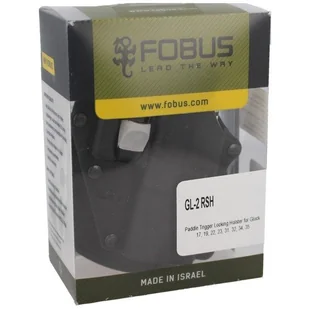 Fobus - Kabura Glock 17, 19, 19X, 22, 23, 31, 32, 34, 35, 45 - Płetwa Standard - Prawa - GL-2 RSH - Odzież taktyczna i umundurowanie - miniaturka - grafika 6